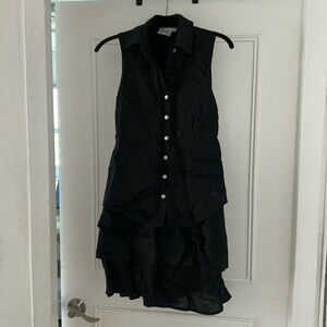 FINLEY BLACK LINNEN DRESS